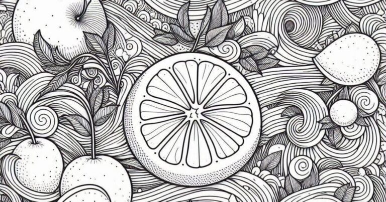 Desenho de Laranja para Imprimir: Fácil e Divertido!